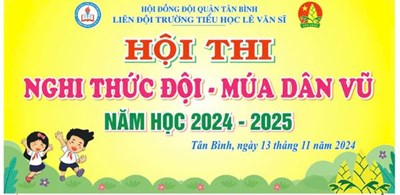 Hội thi nghi thức Đội - Múa dân vũ cấp Liên đội năm học 2024 - 2025